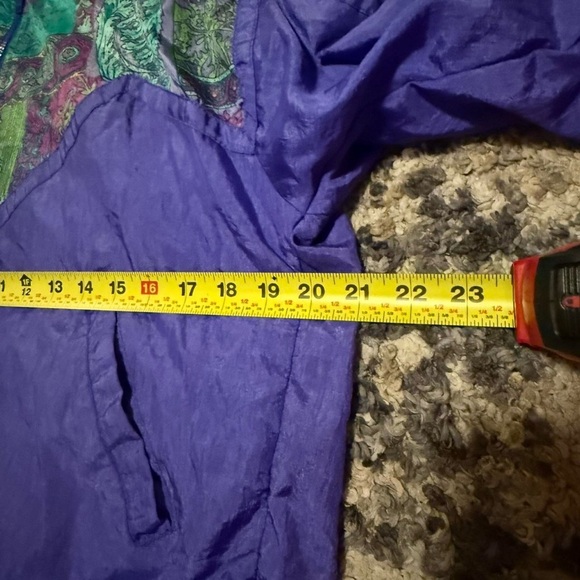 Rare 90s vintage colorblock windbreaker by Basic Gear™ - Picture 6 of 7